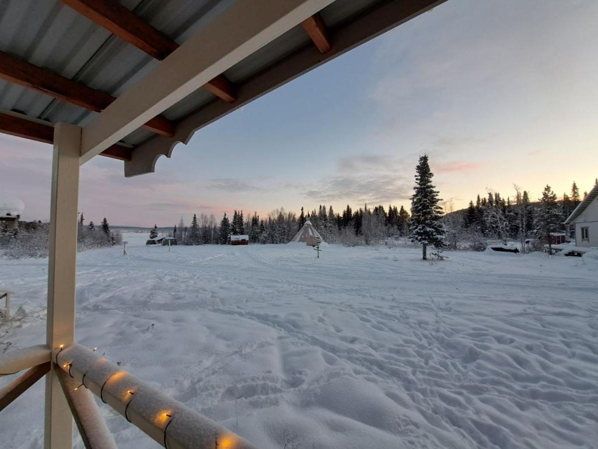 Aurora River Camp Glass Igloos & Cabins Kiruna Exterior photo