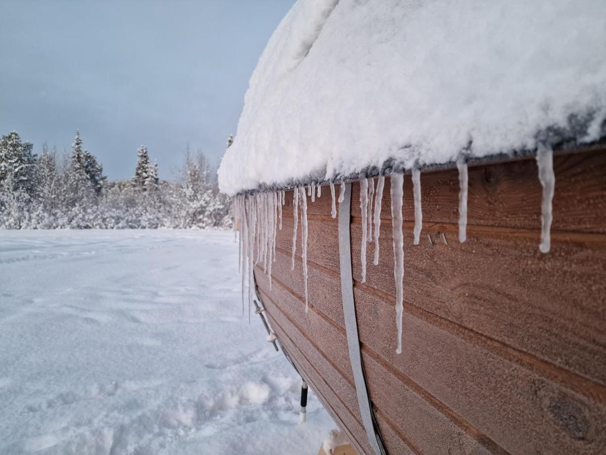Aurora River Camp Glass Igloos & Cabins Kiruna Exterior photo